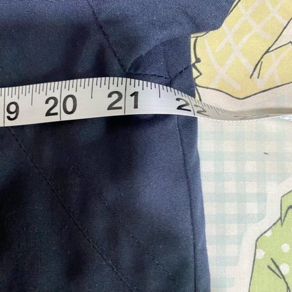 Mulberry Street Size S White/Blue Lightweight Jacket Vintage nautical look - Picture 11 of 15